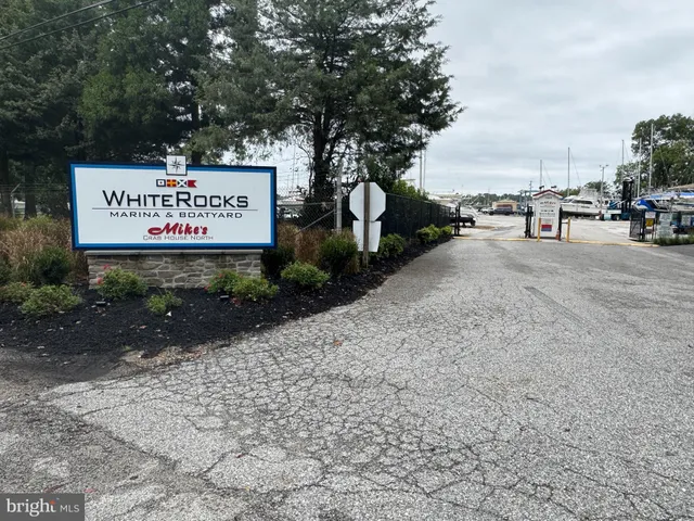 a view of a street with an outdoor space