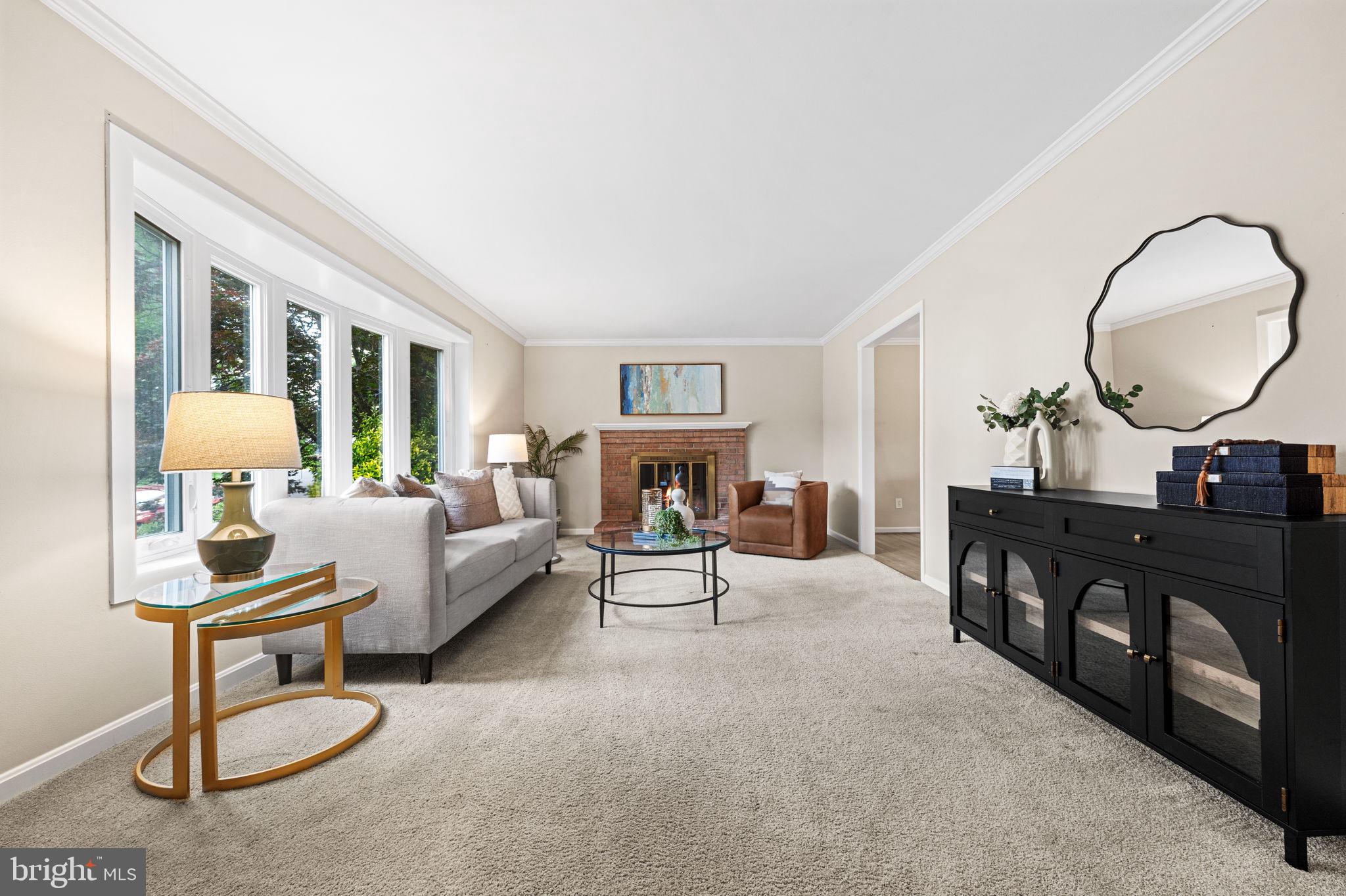 8522 Fairburn Drive Springfield, VA 22152 - Photo 4 of 43 Light Filled Living Room