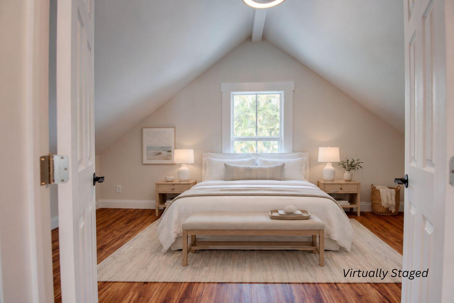 609 Margaret Street Key West, FL 33040 - Photo 16 of 36 Virtually Staged Upstairs Bedroom 2