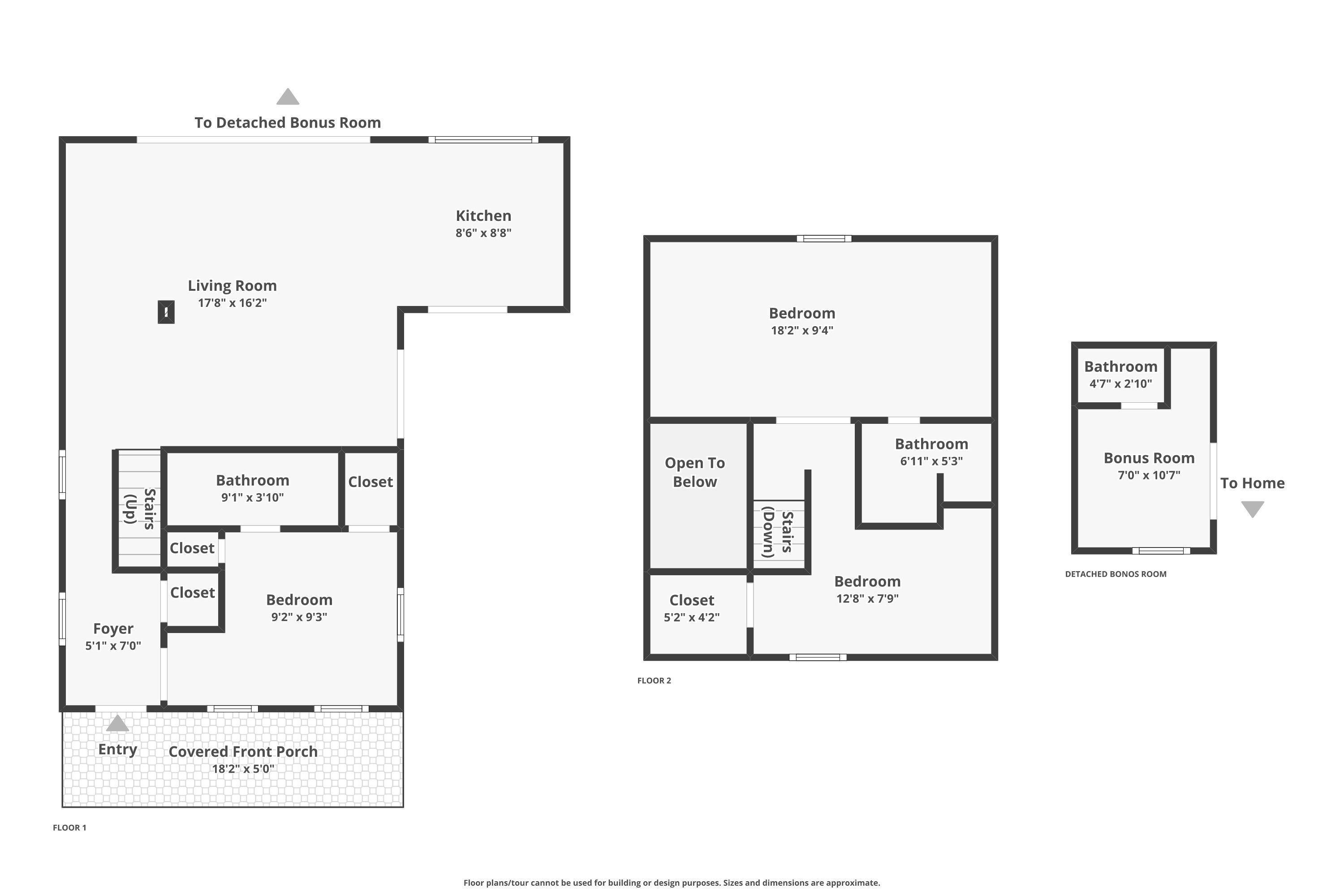 609 Margaret Street Key West, FL 33040 - Photo 36 of 36 Floor Plan