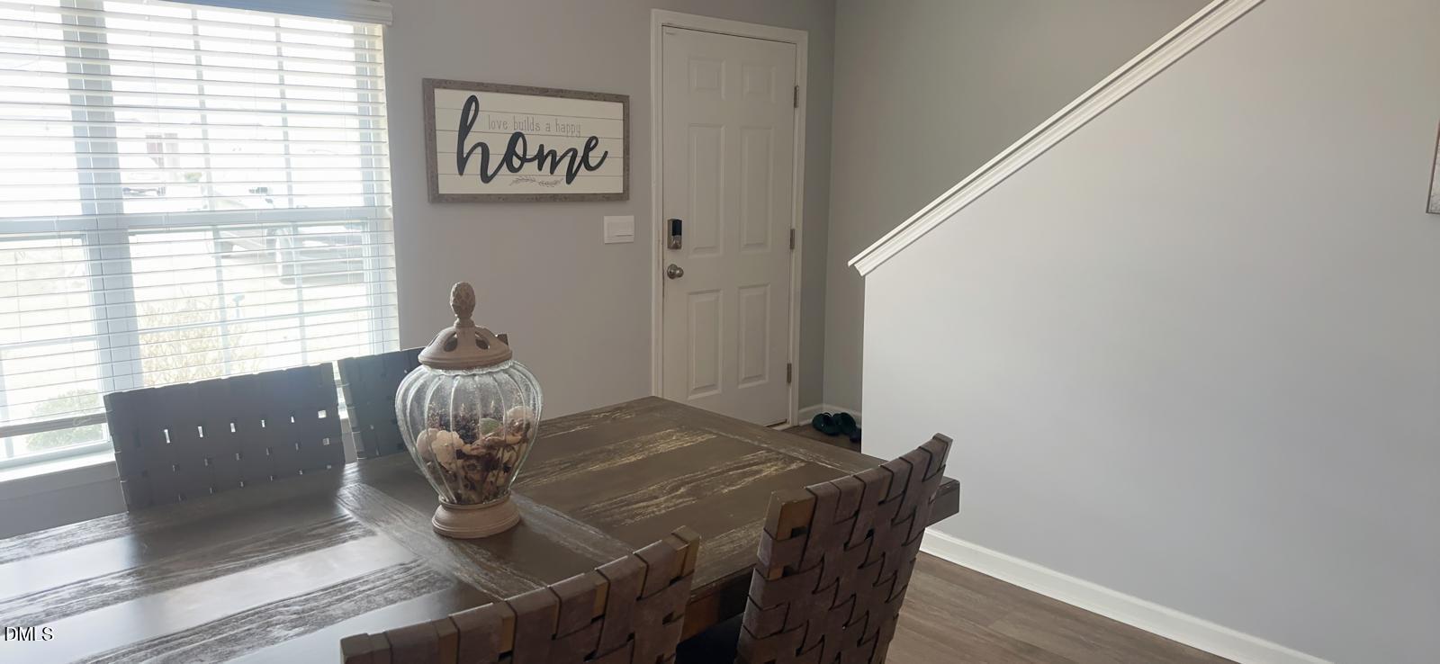 7643 Jordan Road Rocky Mount, NC 27803 - Photo 18 of 23 a view of a dining room with furniture window and outside view
