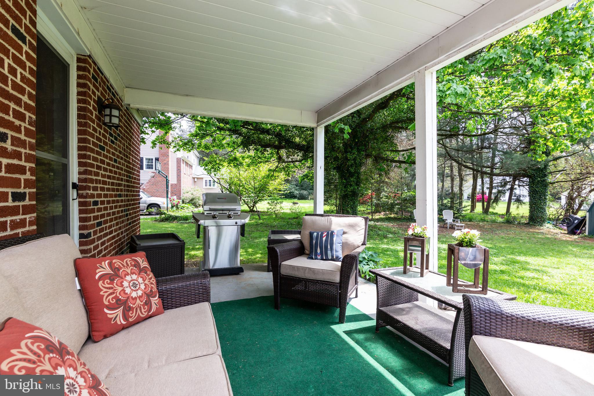 202 Woodcrest Road Media, PA 19063 - Photo 8 of 44 Covered back porch for relaxing