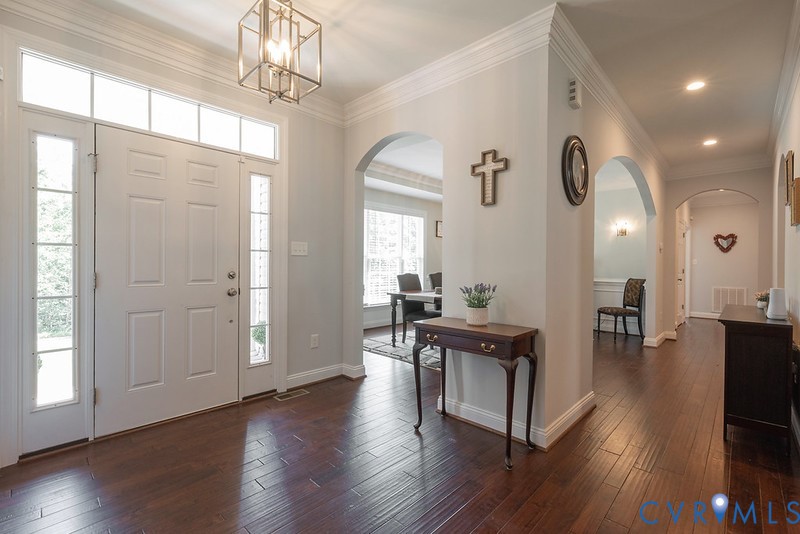 9425 Marie Road New Kent, VA 23124 - Photo 45 of 55 a view of a livingroom with furniture and hardwood floor