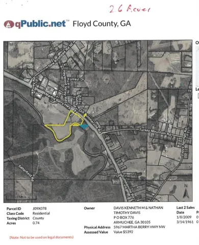 $199,000 | 5967 Martha Berry Highway, Armuchee, GA 30105