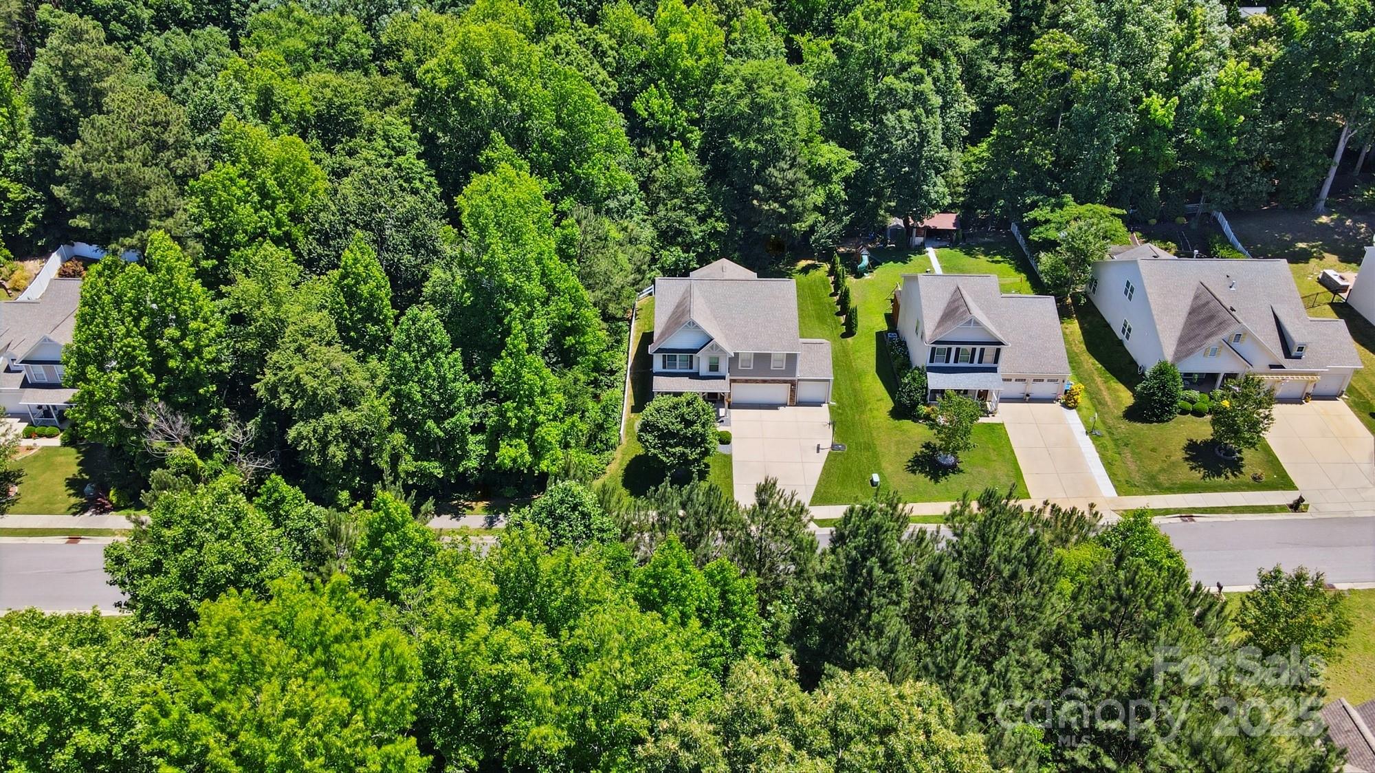 3106 Crosswind Drive Fort Mill, SC 29707 - Photo 40 of 43 an aerial view of residential house with outdoor space and trees all around