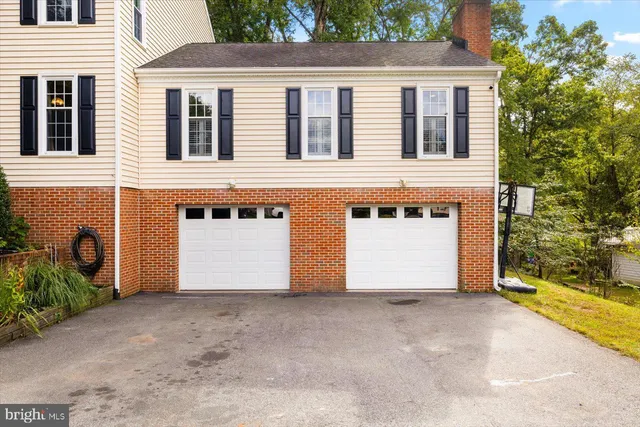 a front view of house