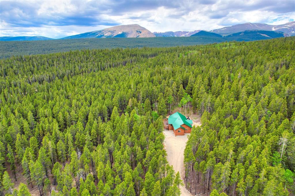 1002 Venture Road Fairplay, CO 80440 - Photo 31 of 35 a view of a yard with an outdoor space