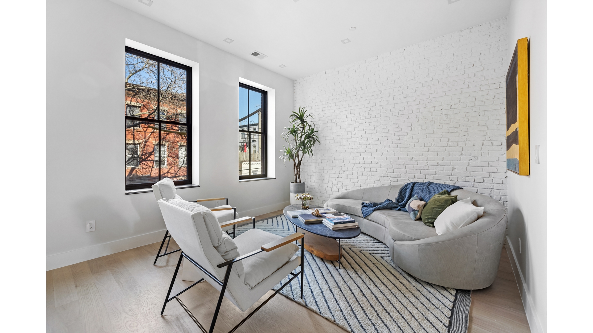 112 Luquer Street, Unit 2 Brooklyn, NY 11231 - Photo 3 of 11 a living room with furniture and window