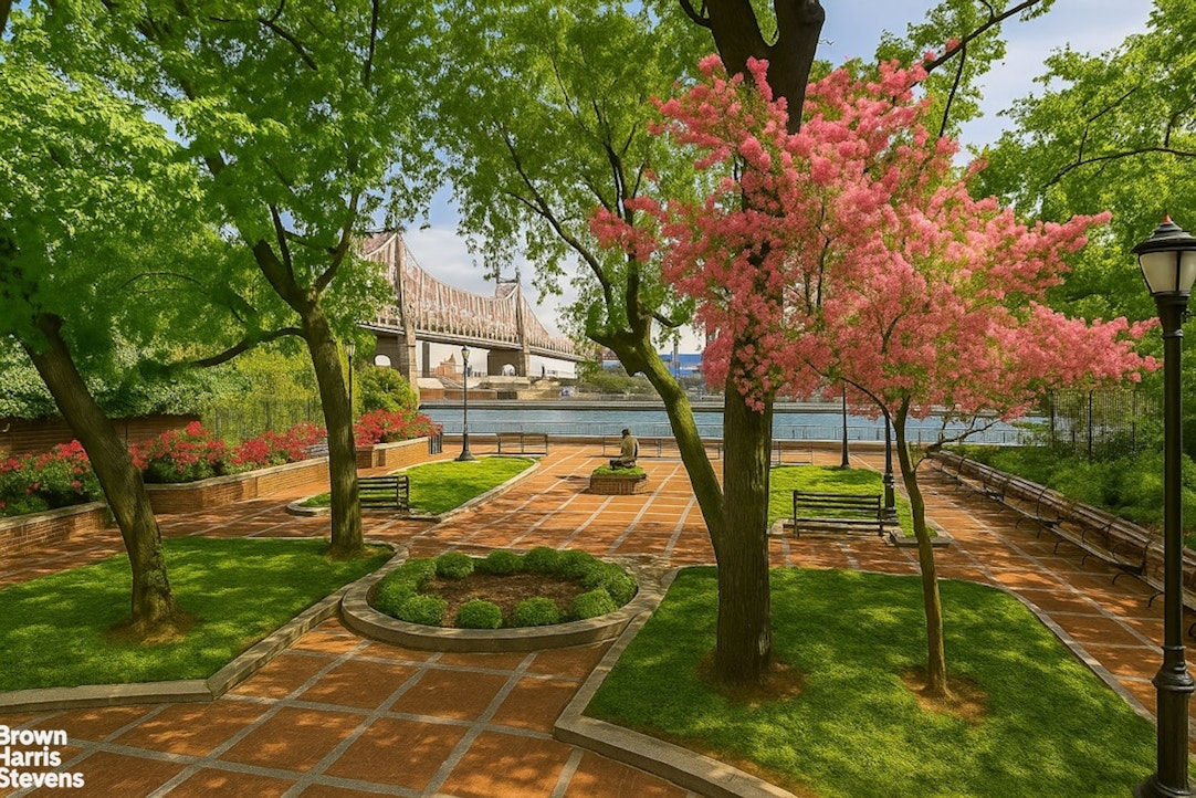 433 East 51st Street, Unit 9A Manhattan, NY 10022 - Photo 14 of 19 a view of a garden