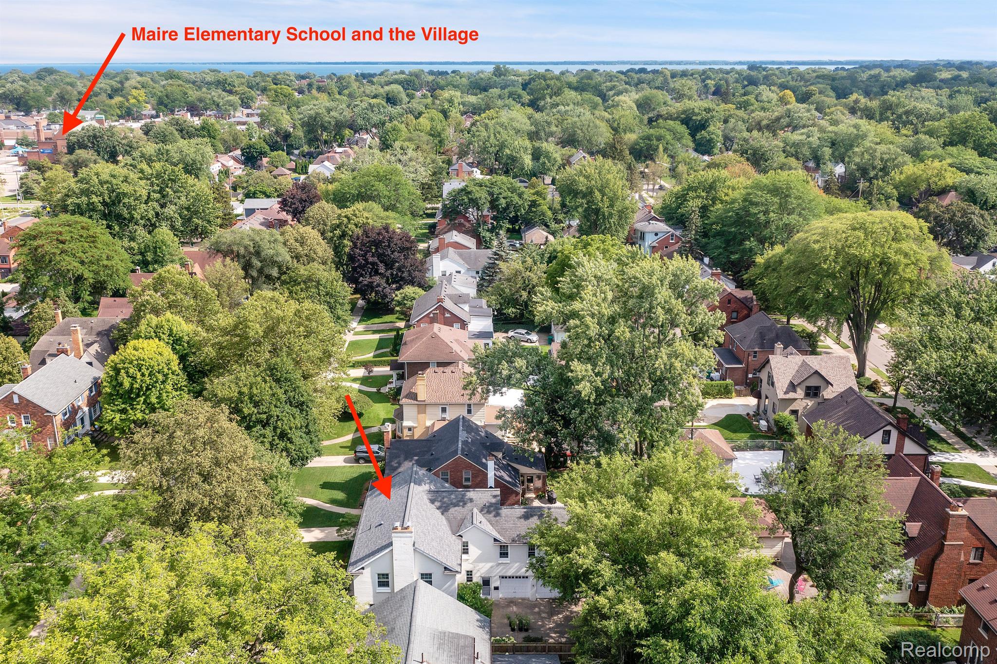 1365 Harvard Road Grosse Pointe, MI 48230 - Photo 43 of 44 1.5 blocks to Maire Elementary. Lots of kids here.