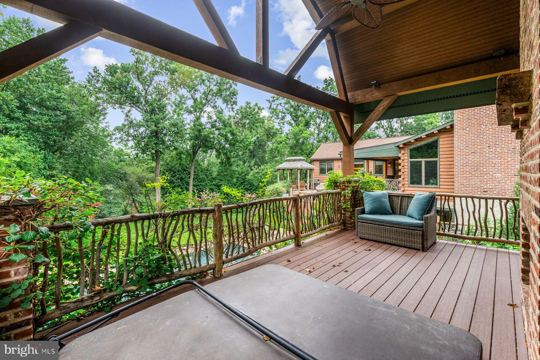 1408 Rene Road Villanova, PA 19085 - Photo 32 of 66 a view of a two chairs in the balcony