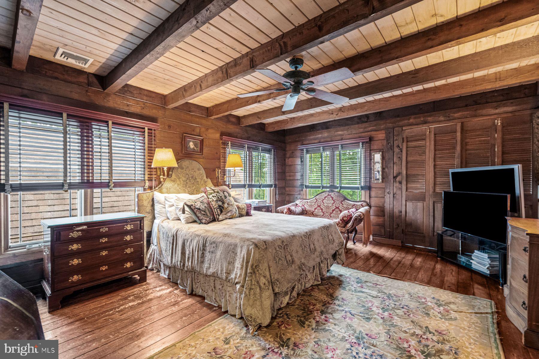 1408 Rene Road Villanova, PA 19085 - Photo 41 of 66 a bed room with a bed and a television