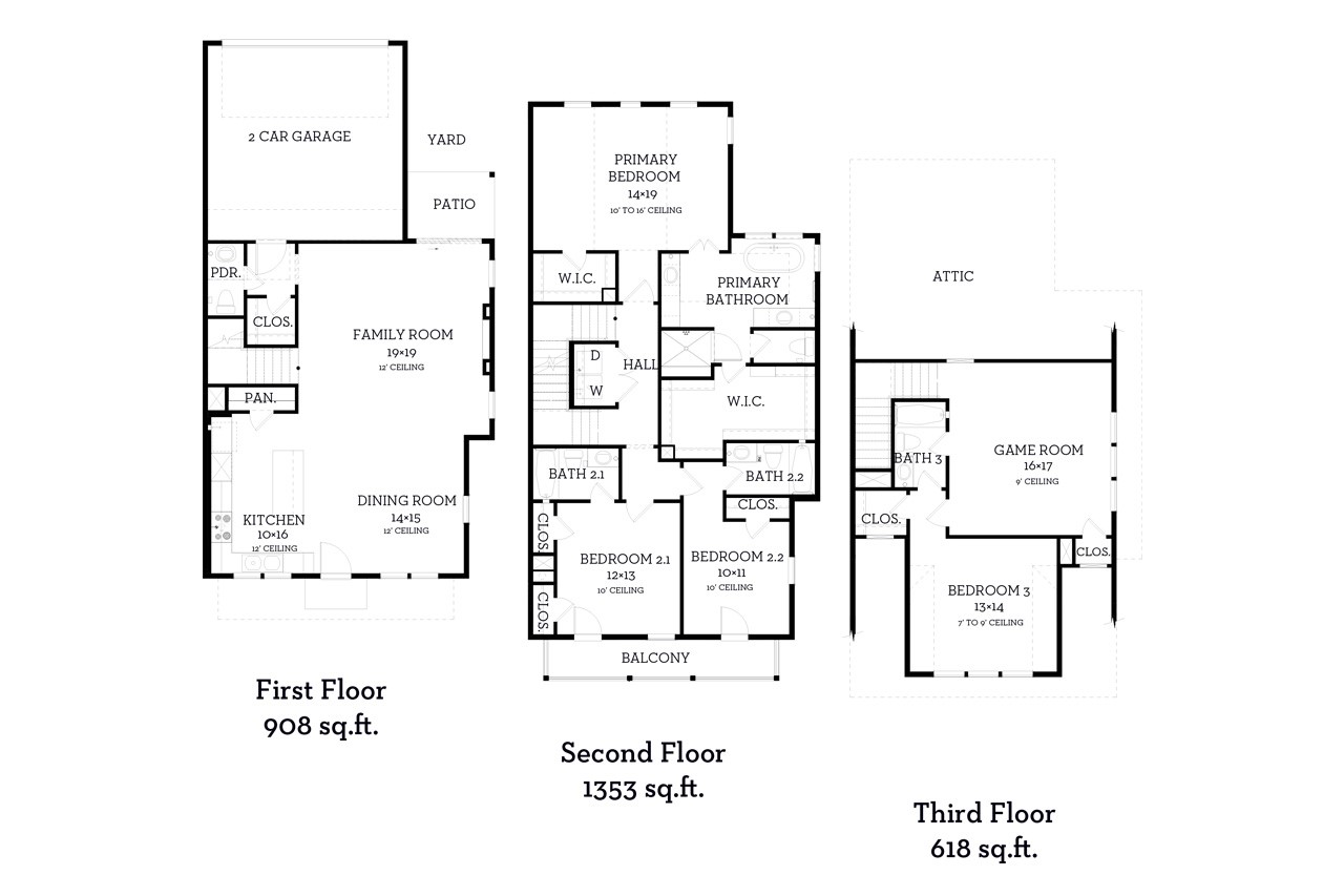 5302 South Capitol Street Houston, TX 77023 - Photo 10 of 10 Game room and 4 bedrooms!