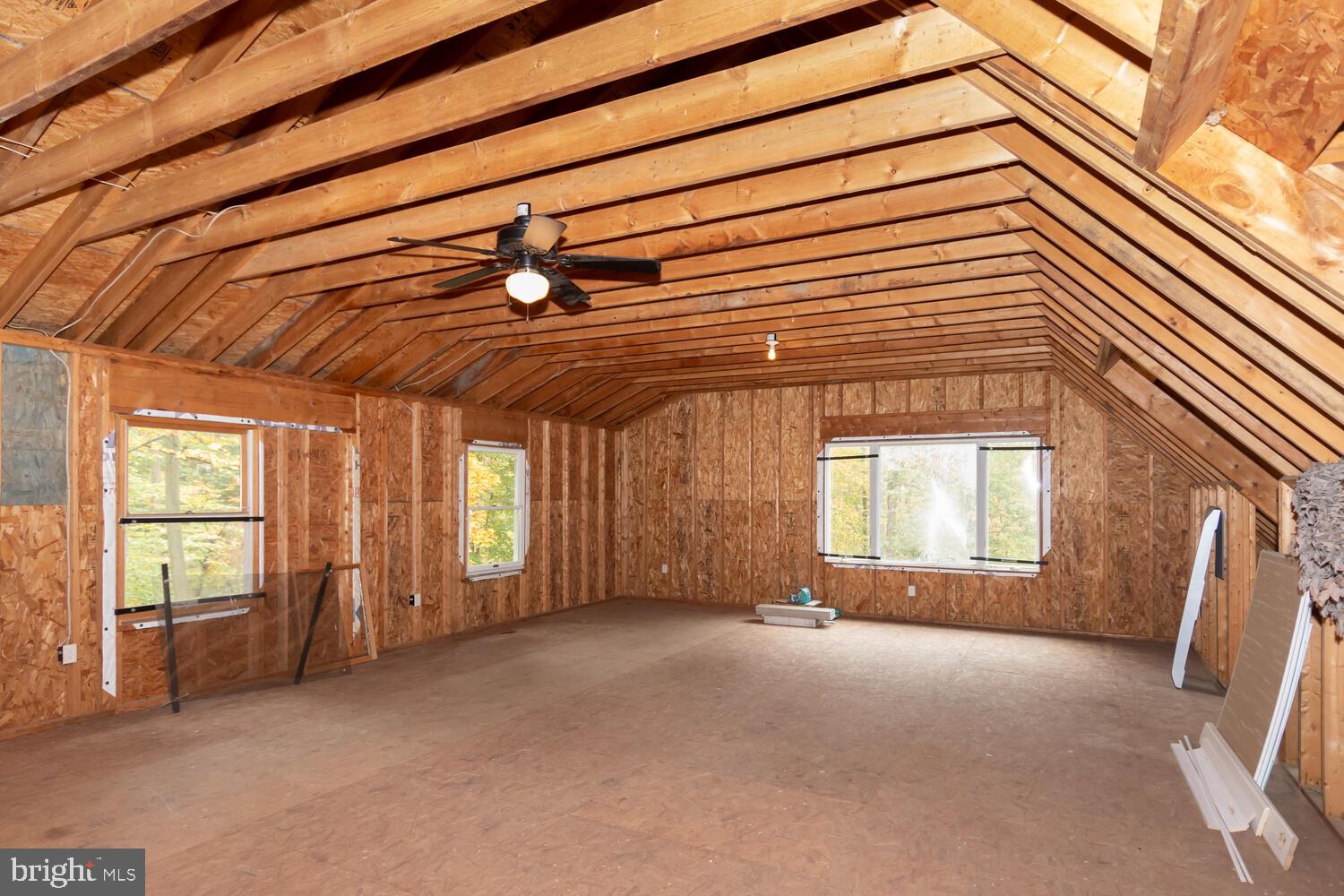 12355 Clark Road Worton, MD 21678 - Photo 27 of 31 unfinished 2nd floor of garage