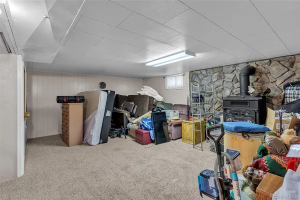 a view of storage and utility room