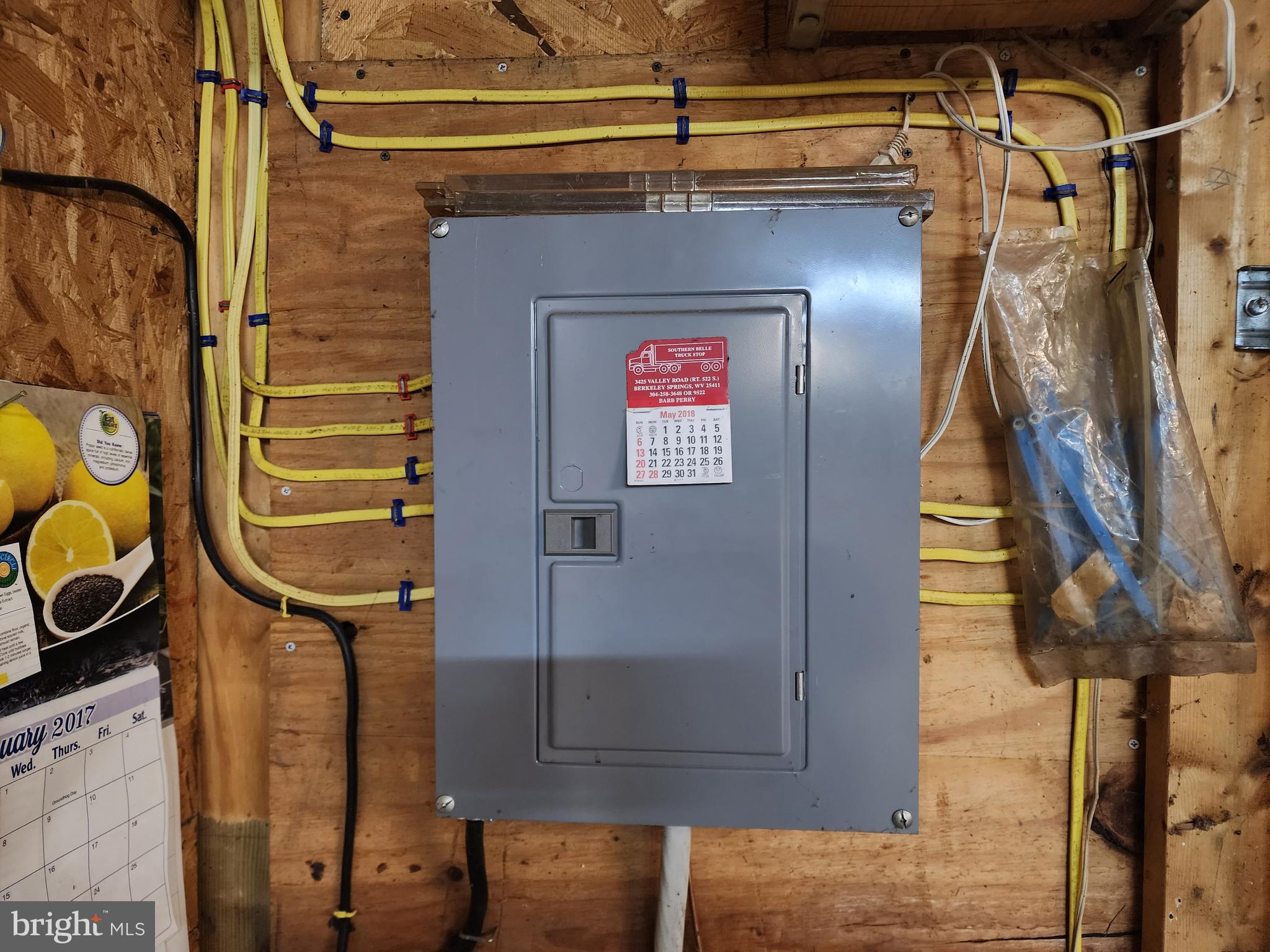 5290 Winchester Grade Road Berkeley Springs, WV 25411 - Photo 42 of 66 Panel box in garage
