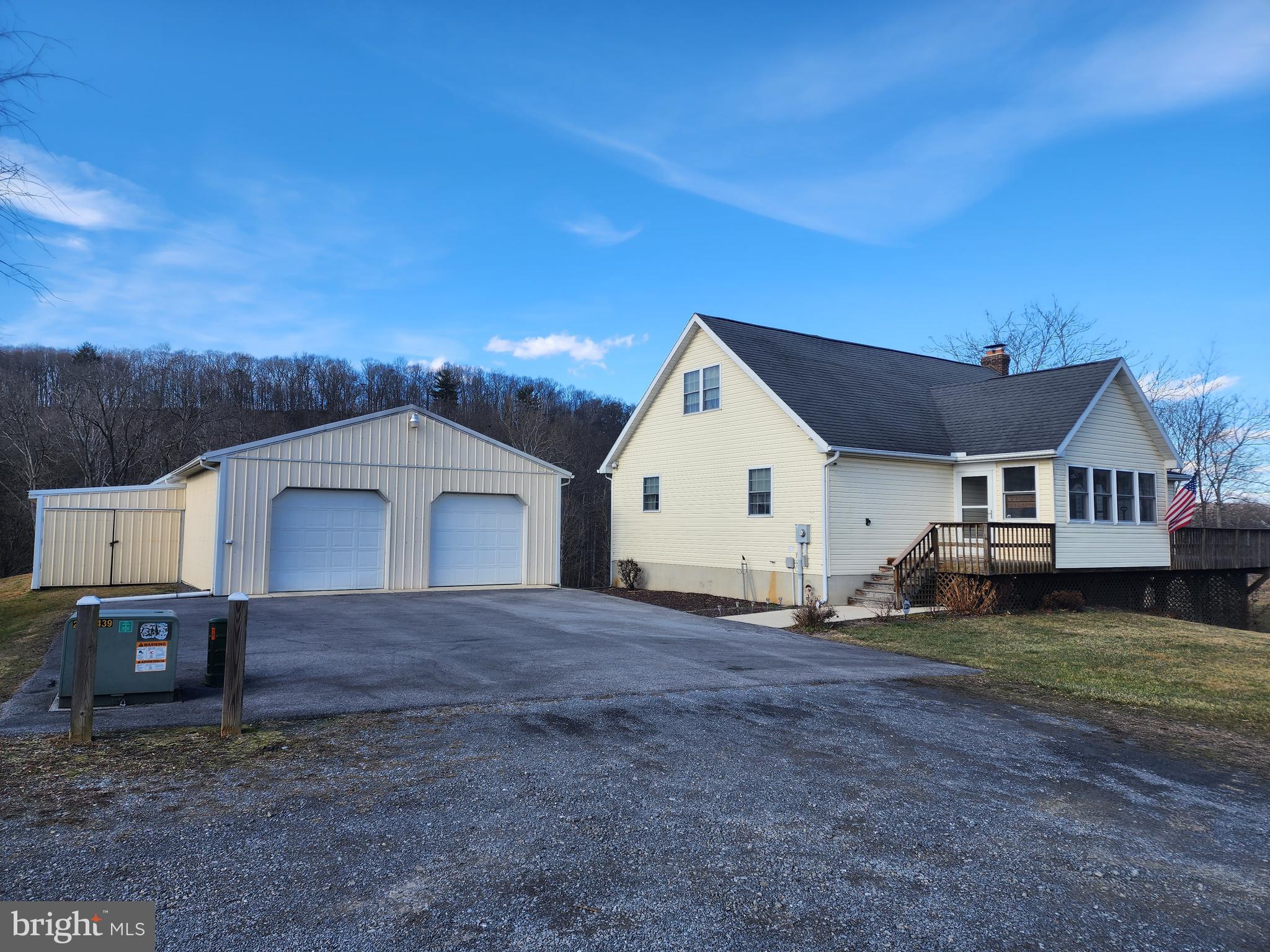 5290 Winchester Grade Road Berkeley Springs, WV 25411 - Photo 59 of 66 View from driveway