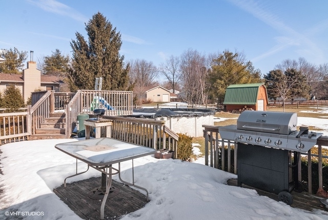 2S337 Dauberman Road Elburn, IL 60119 - Photo 17 of 20 a view of a patio with iron fence