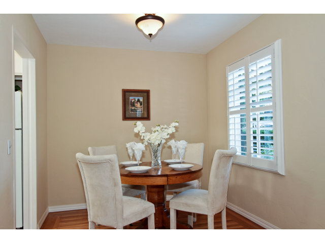 342 Willow Road Menlo Park, CA 94025 - Photo 7 of 15 a dining room with furniture and window