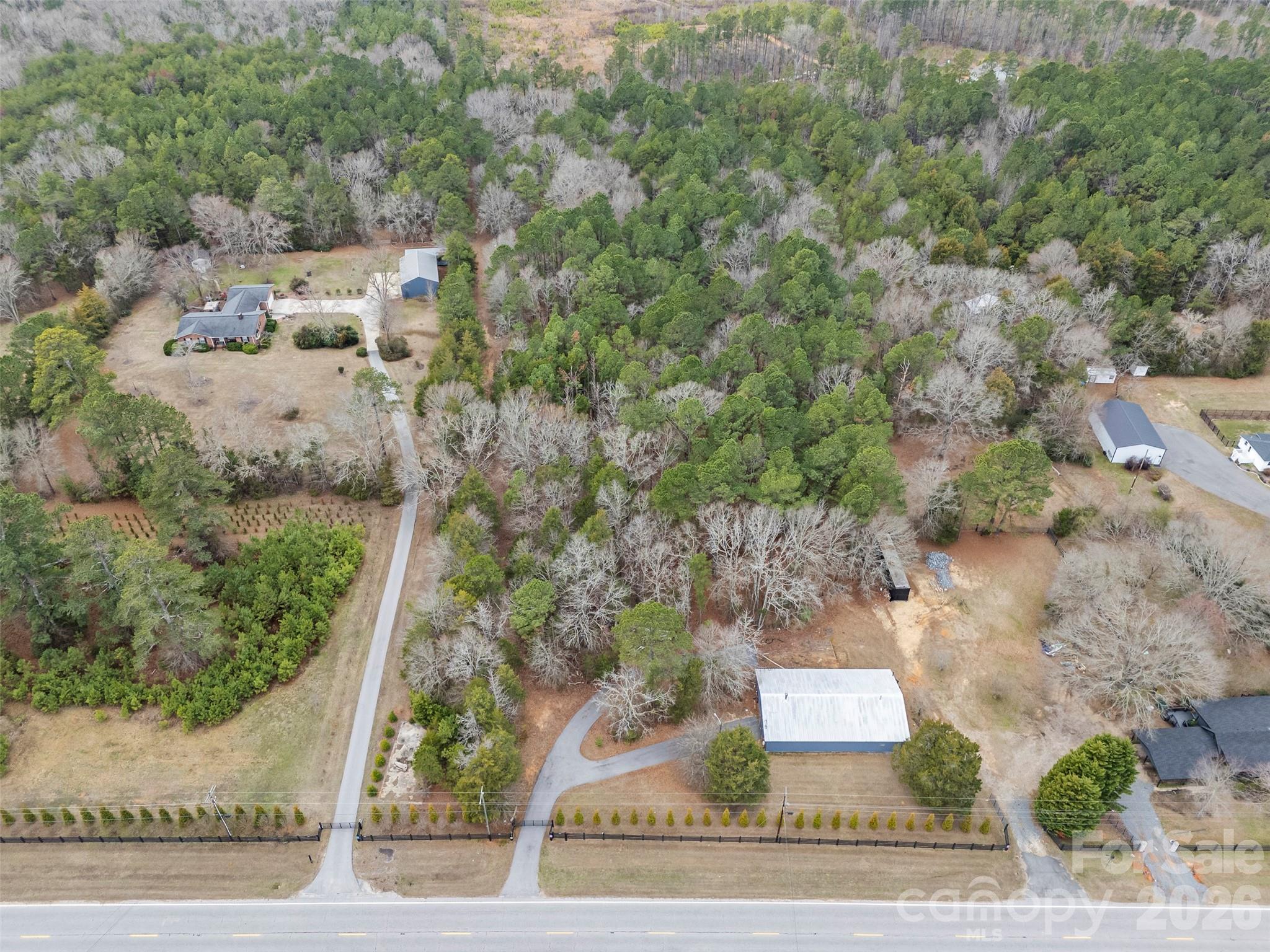 6312 Richburg Road Great Falls, SC 29055 - Photo 4 of 11 an aerial view of a house with a yard