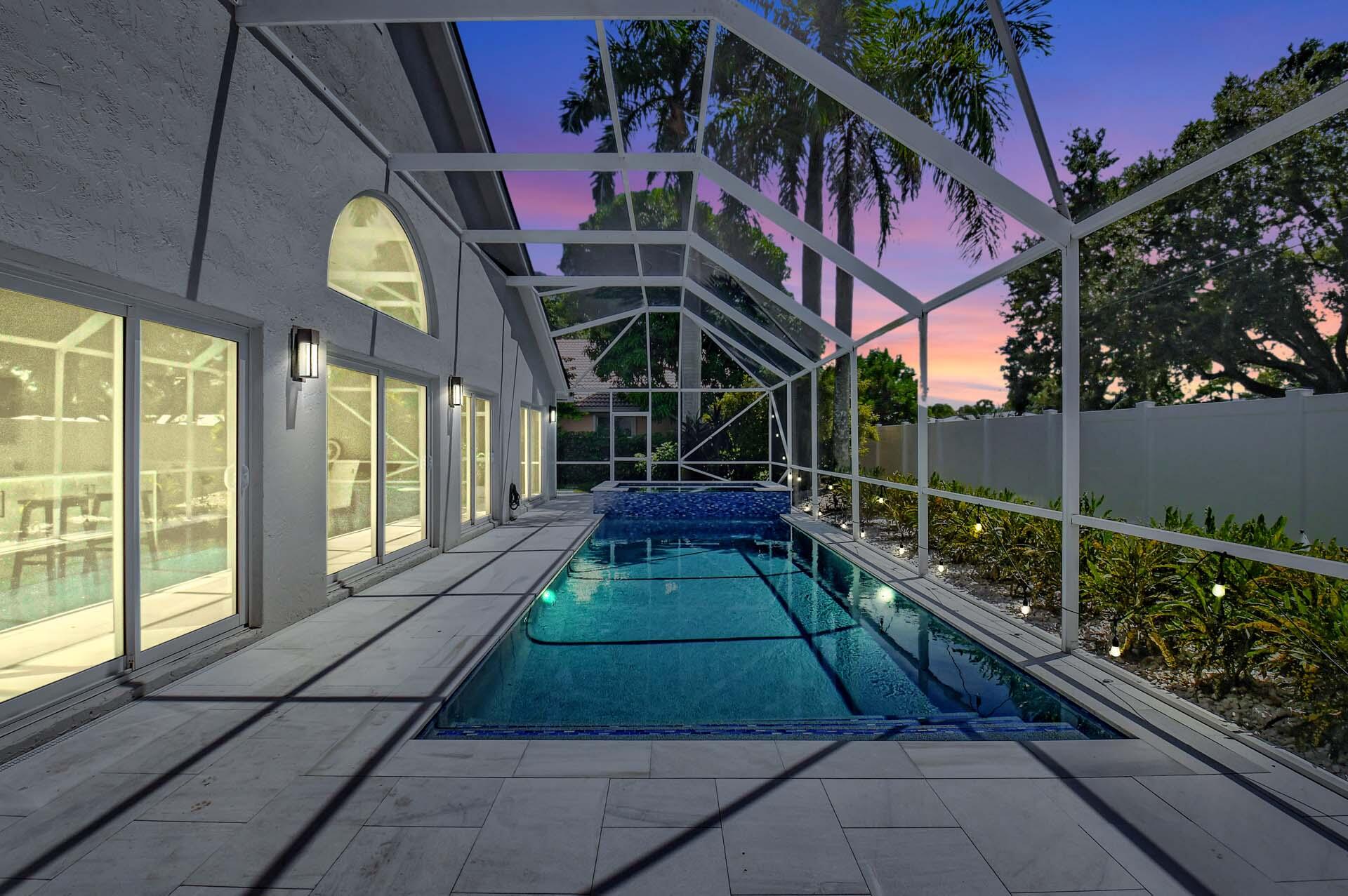 4530 South Barwick Ranch Circle Delray Beach, FL 33445 - Photo 29 of 35 NightShot Pool