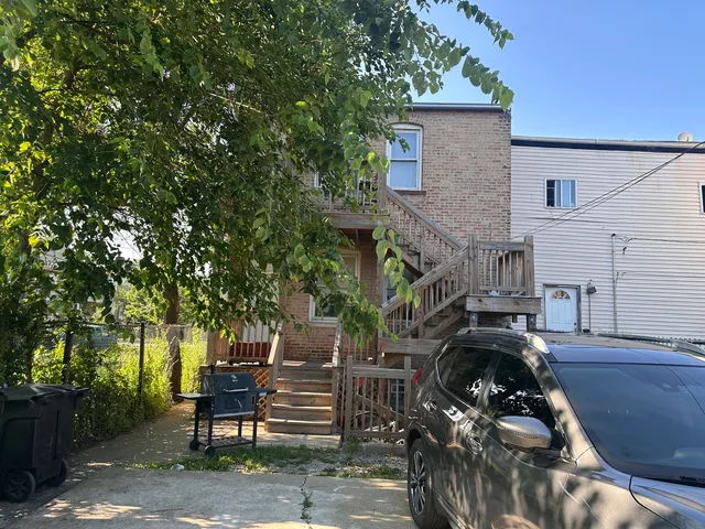 a view of outdoor space and deck