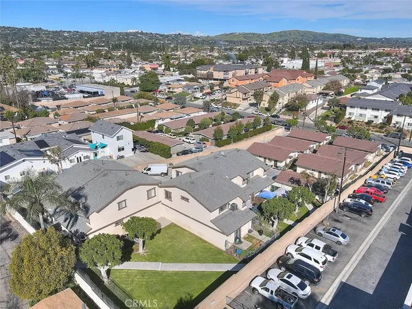 a view of a house with a patio