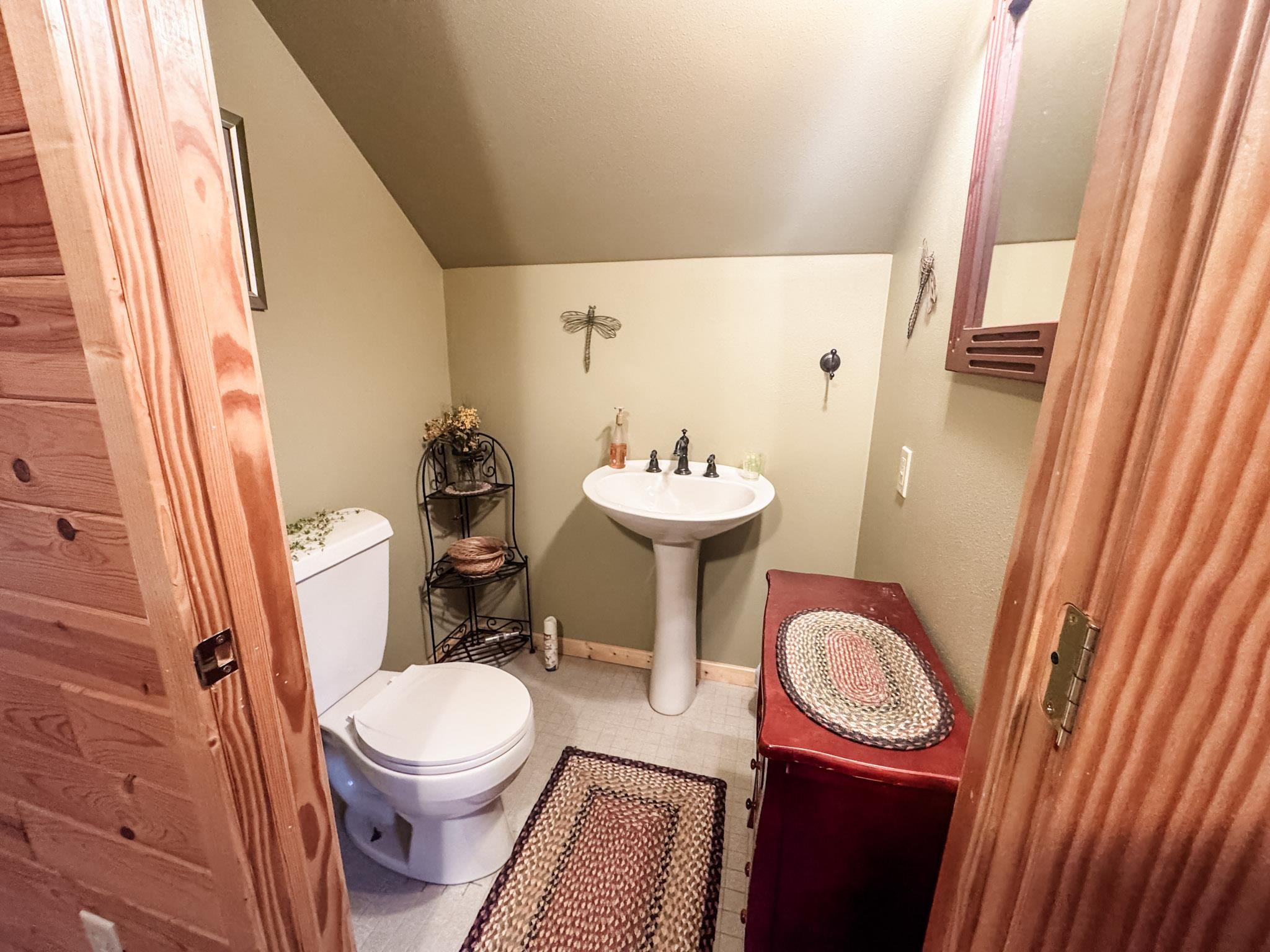 11466 Westerlund Loop Solon Springs, WI 54873 - Photo 30 of 55 Bathroom featuring baseboards and toilet