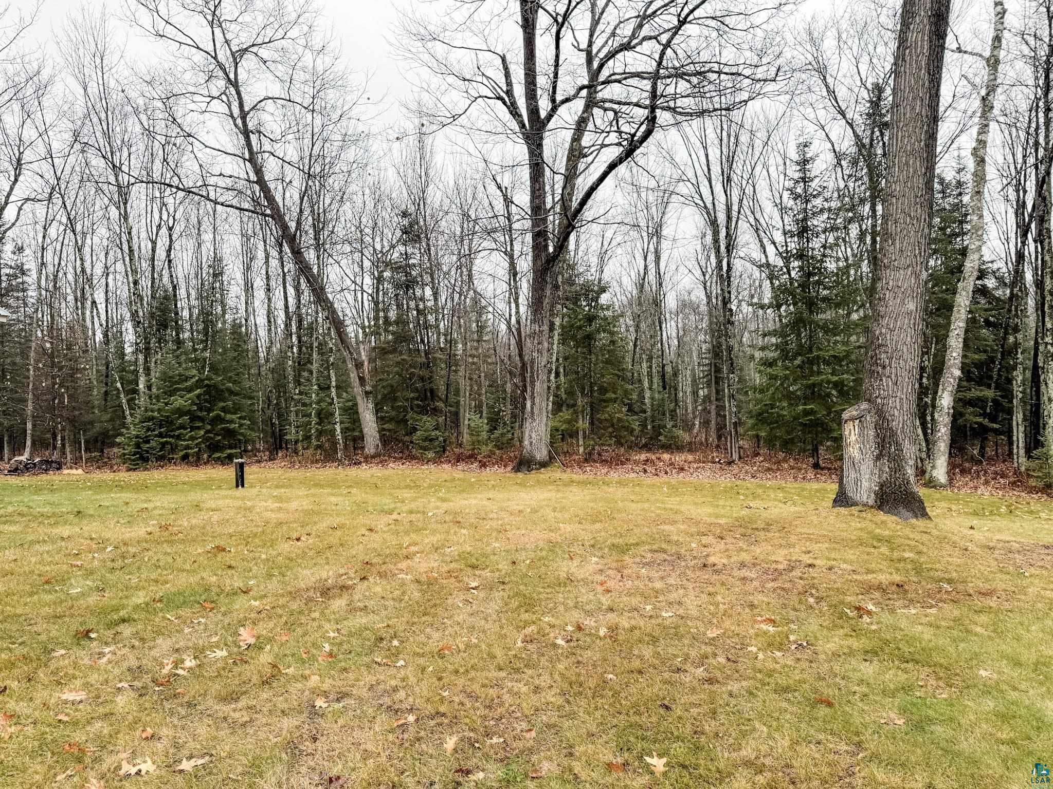11466 Westerlund Loop Solon Springs, WI 54873 - Photo 41 of 55 View of grassy yard featuring a view of trees