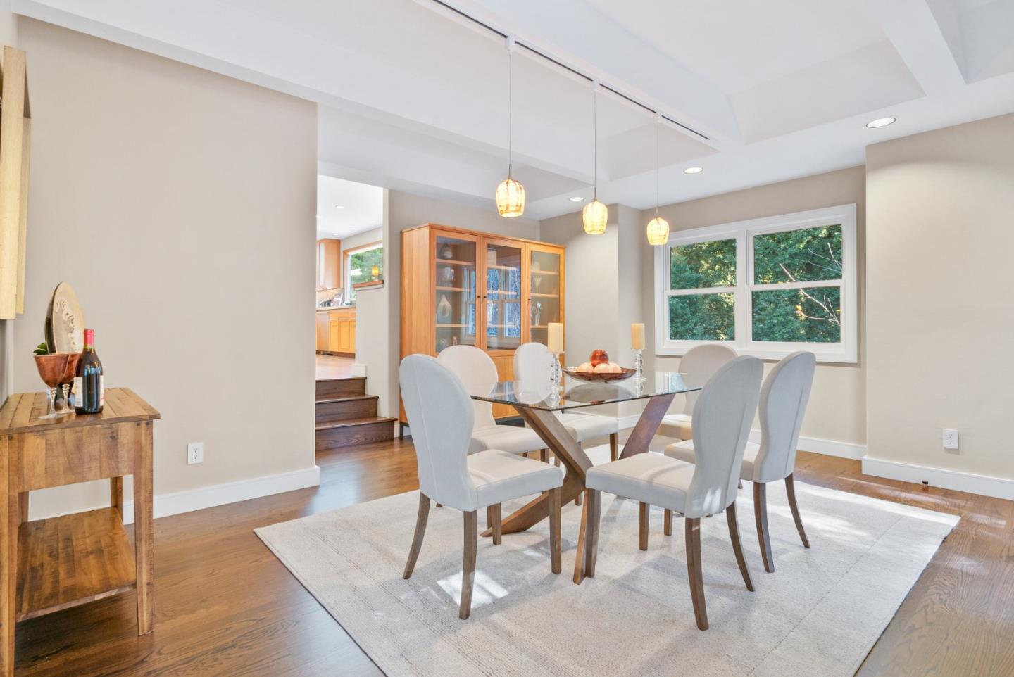 500 Bear Valley Road Aptos, CA 95003 - Photo 20 of 91 a view of a dining room with furniture window and outside view