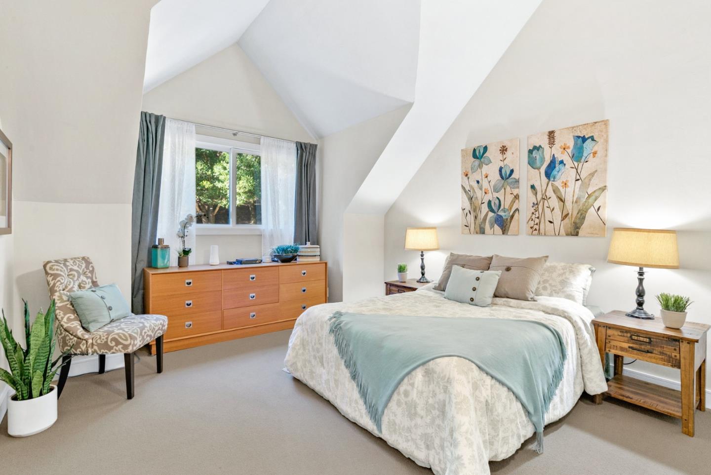 500 Bear Valley Road Aptos, CA 95003 - Photo 59 of 91 a bedroom with a bed and a couch