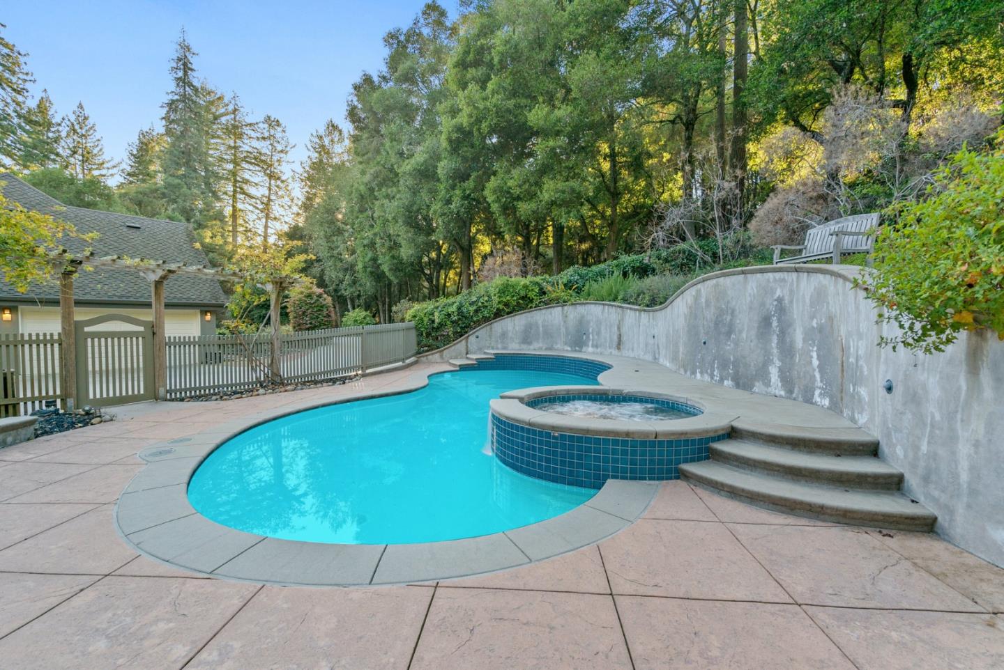 500 Bear Valley Road Aptos, CA 95003 - Photo 83 of 91 a view of a swimming pool with back yard