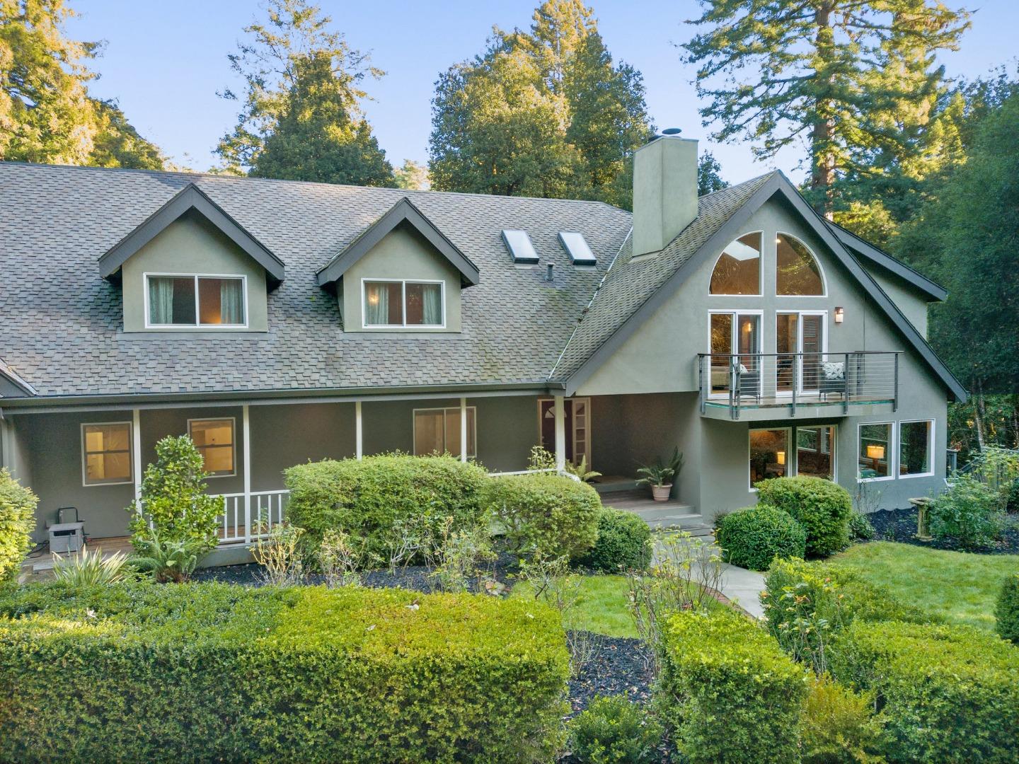 500 Bear Valley Road Aptos, CA 95003 - Photo 88 of 91 a front view of house with yard and green space