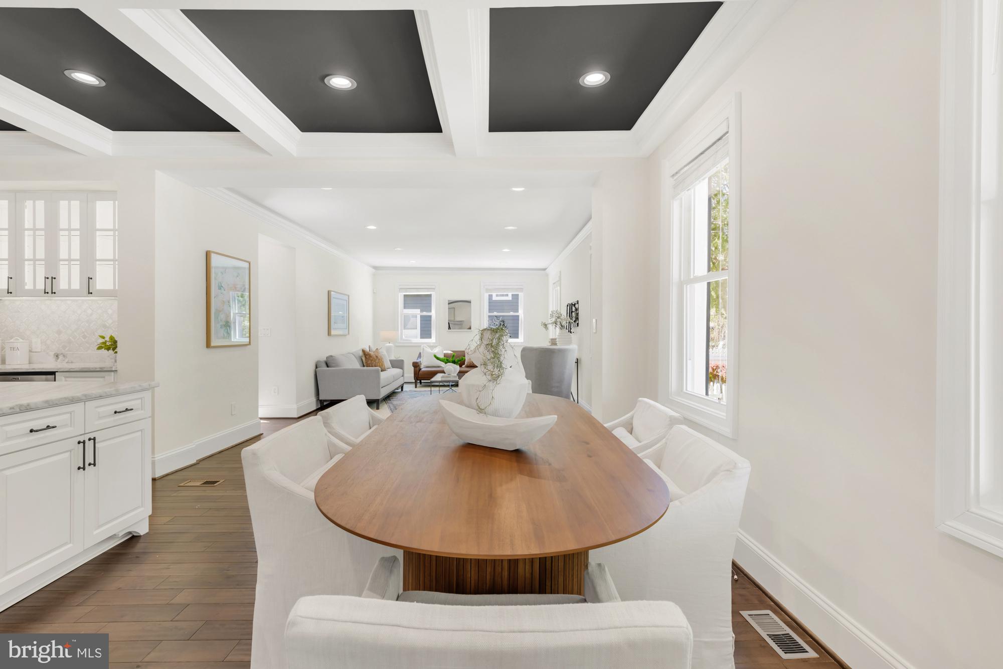 1202 Decatur Street Northwest Washington, DC 20011 - Photo 15 of 53 a living room with furniture and a wooden floor
