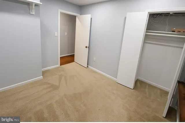 a view of empty room