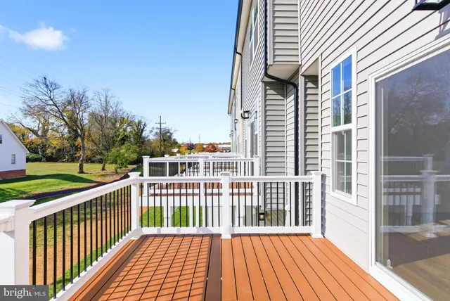 a view of a roof deck