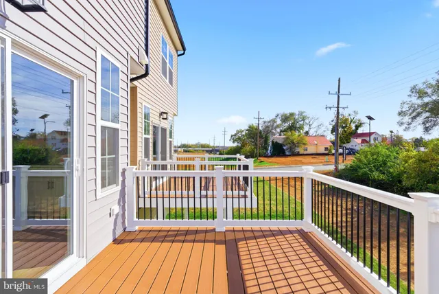 a view of a roof deck