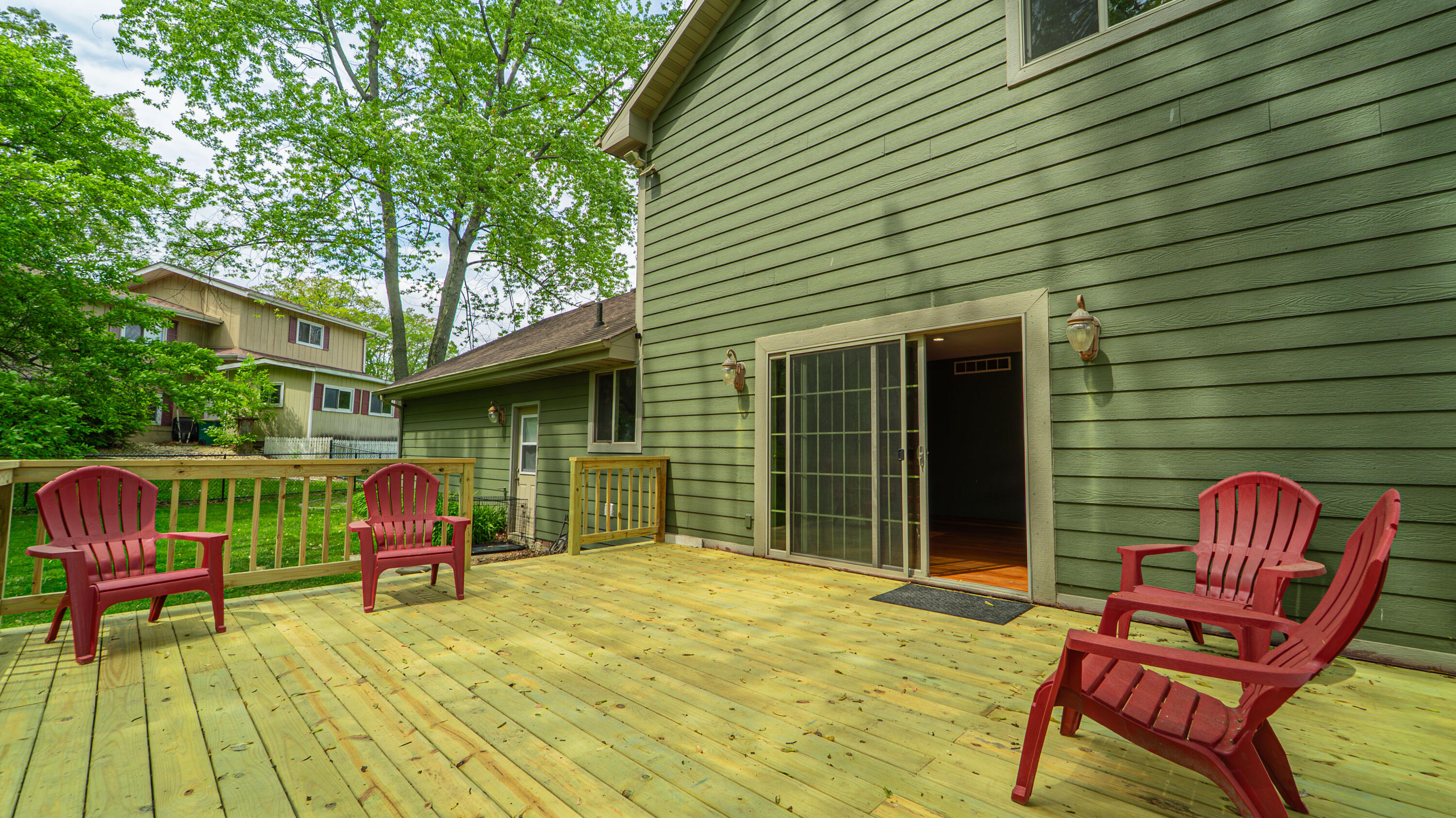 1980 Greenvalley Drive Crown Point, IN 46307 - Photo 42 of 45 a backyard of a house with seating space