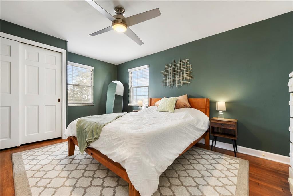 1315 Bower Hill Road Pittsburgh, PA 15243 - Photo 27 of 43 a bedroom with a bed and a window