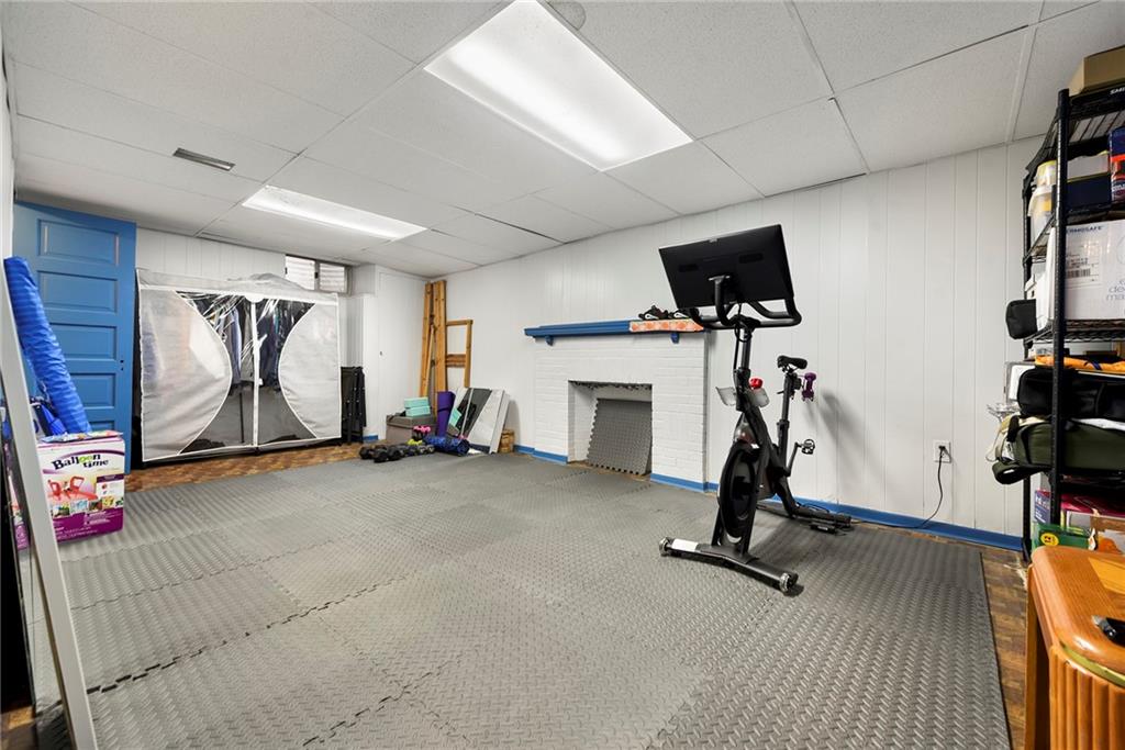 1315 Bower Hill Road Pittsburgh, PA 15243 - Photo 37 of 43 a view of a room with gym equipment
