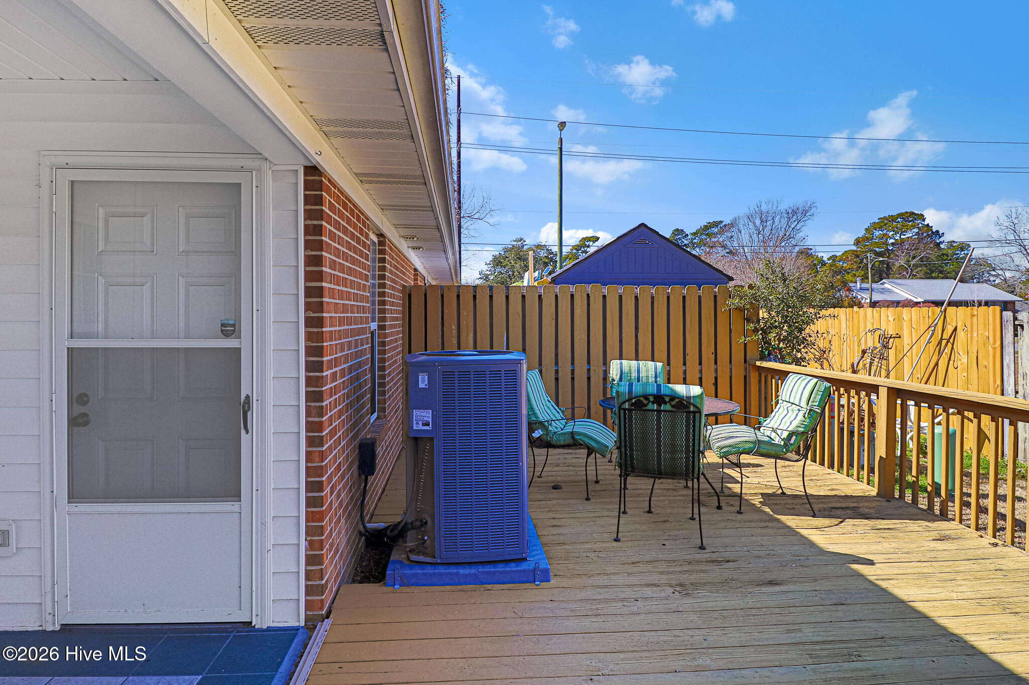 2900 Myrtle Street, Unit 11 ROSEWOOD VILLAGE Morehead City, NC 28557 - Photo 20 of 27 Back Deck