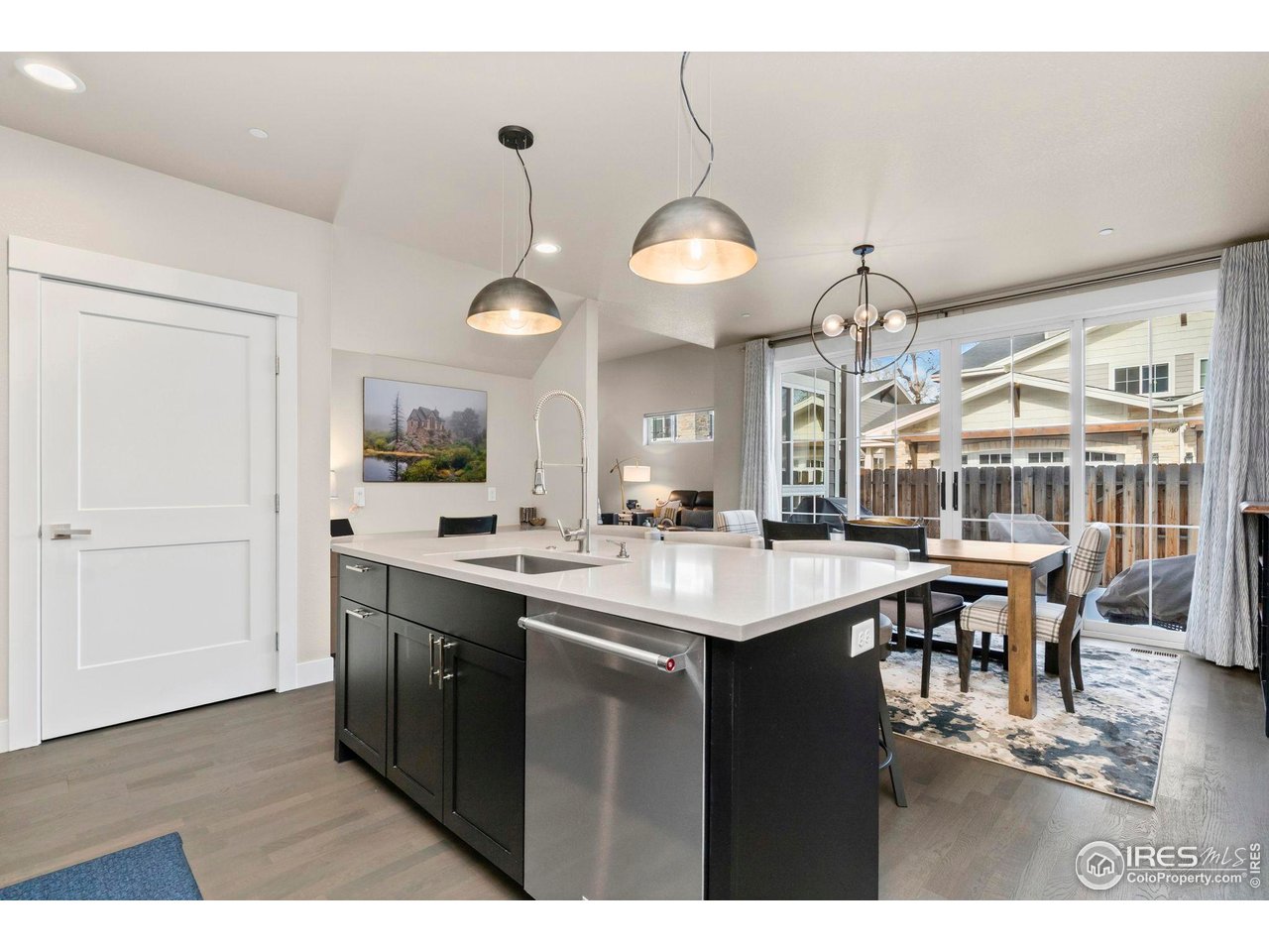 910 Hill Pond Road, Unit 15 Fort Collins, CO 80526 - Photo 16 of 43 a kitchen with counter space sink and refrigerator