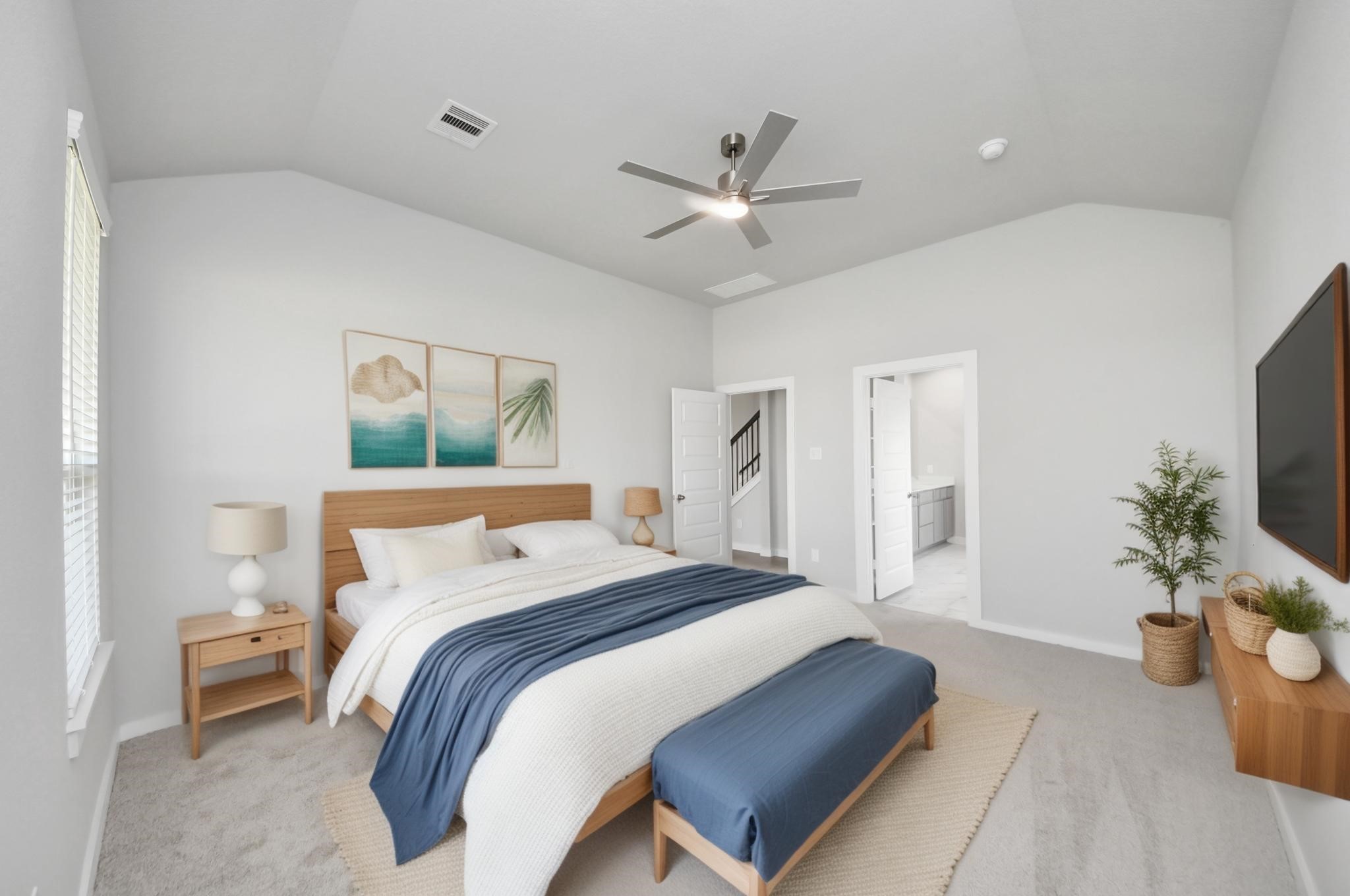 24502 Broad Park Spring, TX 77373 - Photo 27 of 47 Virtually Staged - Primary bedroom.