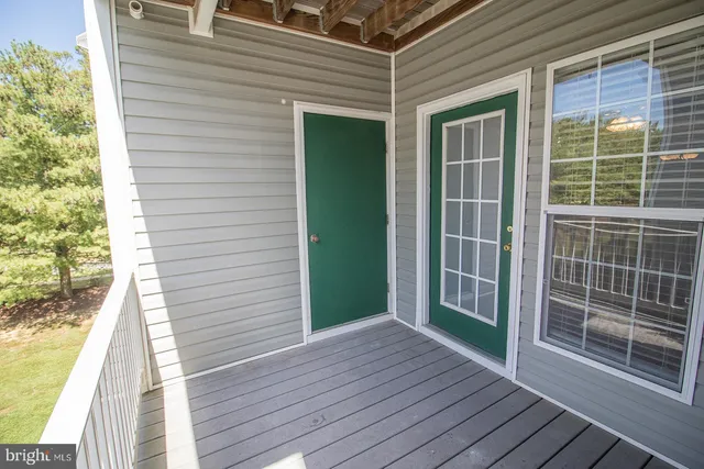 a view of outdoor space and deck