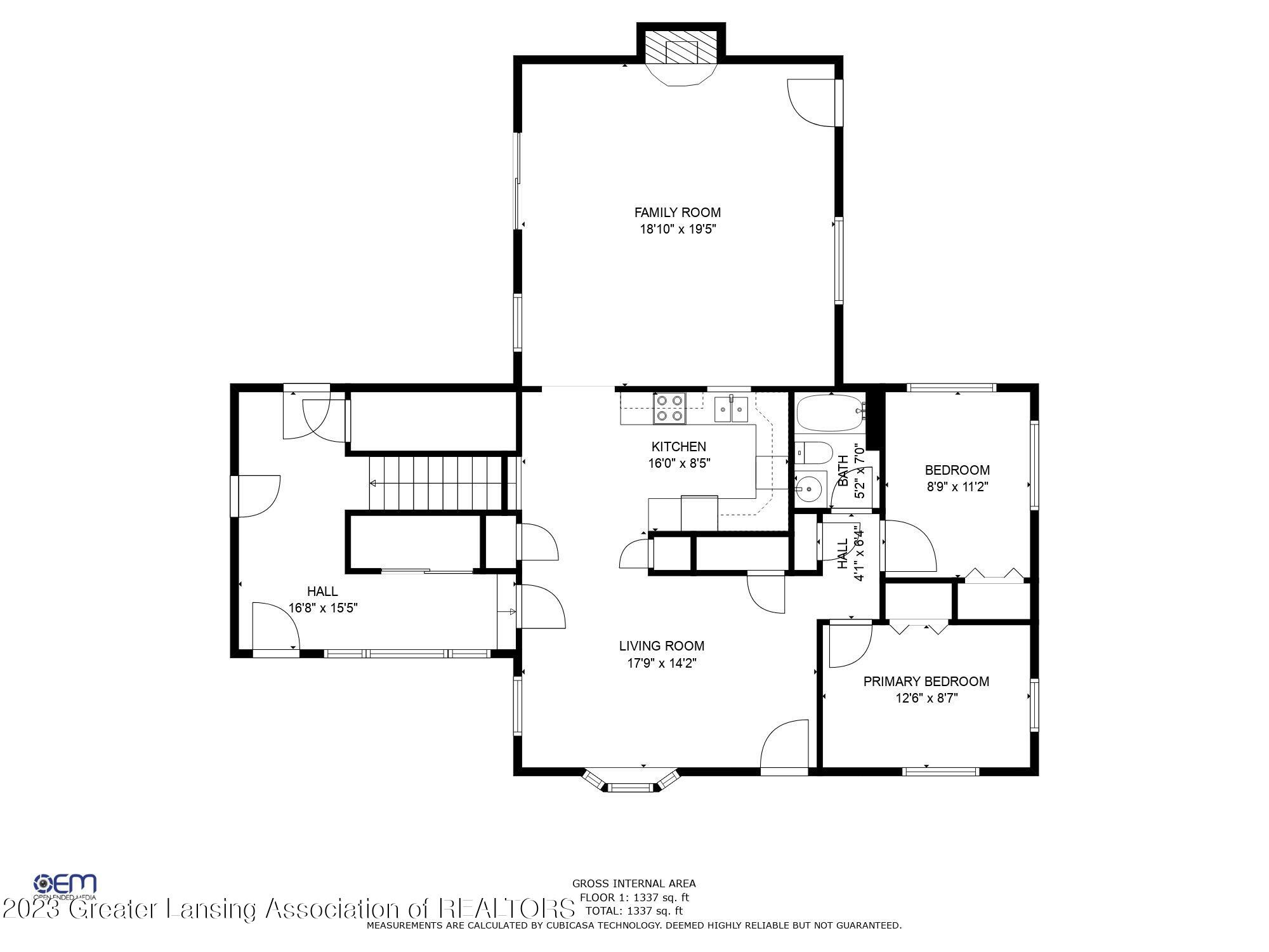 5765 North Canal Road Dimondale, MI 48821 - Photo 48 of 48 1-Floorplan #1