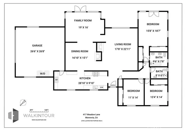 $1,795,000 | 417 Meadow Lane, Monrovia, CA 91016