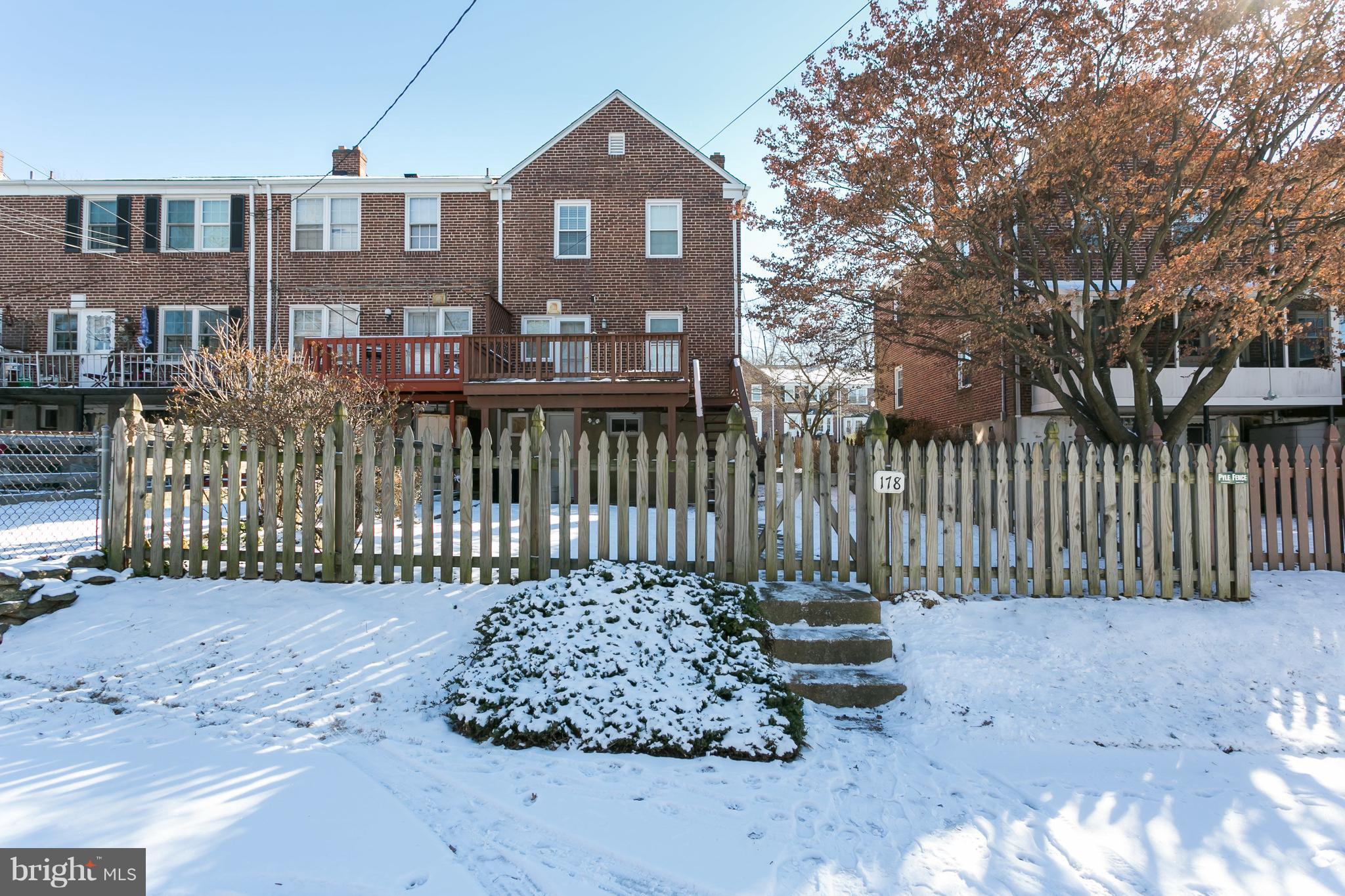 178 Stanmore Road Baltimore, MD 21212 - Photo 28 of 30 Fully Fenced Yard