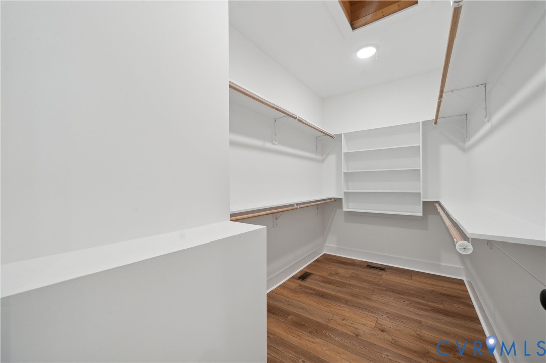 Lot 1 Oak Hill Road Cumberland, VA 23040 - Photo 16 of 26 a view of walk in closet with empty racks