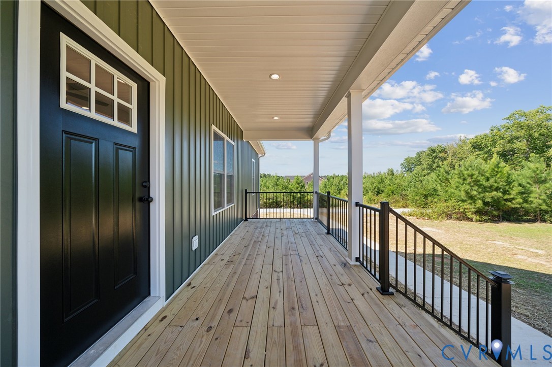 Lot 1 Oak Hill Road Cumberland, VA 23040 - Photo 3 of 26 a view of balcony with wooden floor