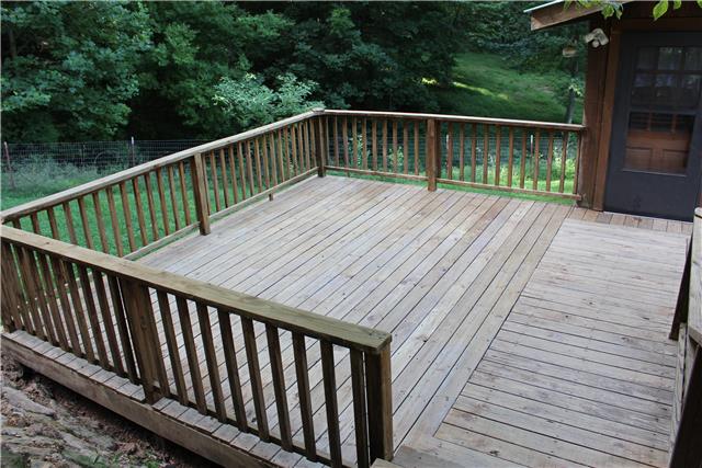 5323 Wiley Hollow Road Culleoka, TN 38451 - Photo 13 of 20 The deck is outside of the breakfast nook area. This 16 X 16 deck is perfect for entertaining family and friends.